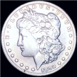 1892-S Morgan Silver Dollar LIGHTLY CIRCULATED