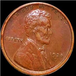 1920-D Lincoln Wheat Penny CLOSELY UNCIRCULATED