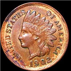 1902 Indian Head Penny CLOSELY UNCIRCULATED