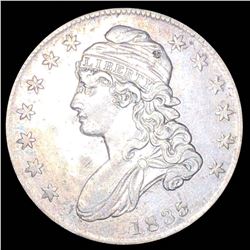 1835 Capped Bust Half Dollar CLOSELY UNCIRCULATED