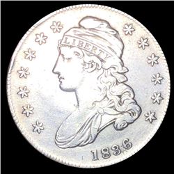 1836 Capped Bust Half Dollar ABOUT UNCIRCULATED