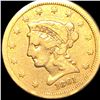 Image 1 : 1861 $2.50 Gold Quarter Eagle NICELY CIRCULATED