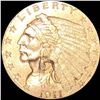 Image 1 : 1911 $2.50 Gold Quarter Eagle CLOSELY UNCIRCULATED
