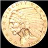 Image 1 : 1908 $2.50 Gold Quarter Eagle LIGHTLY CIRCULATED