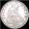 Image 1 : 1877 Seated Liberty Quarter CLOSELY UNCIRCULATED