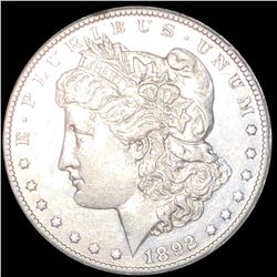 1892-CC Morgan Silver Dollar CLOSELY UNCIRCULATED