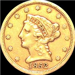 1852-O $2.50 Gold Quarter Eagle LIGHTLY CIRCULATED