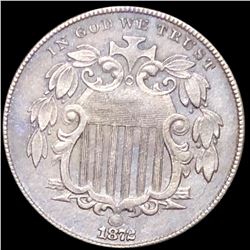 1872 Shield Nickel CLOSELY UNCIRCULATED