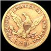 Image 2 : 1861 $2.50 Gold Quarter Eagle NICELY CIRCULATED
