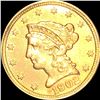 Image 1 : 1902 $2.50 Gold Quarter Eagle CLOSELY UNC