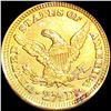 Image 2 : 1902 $2.50 Gold Quarter Eagle CLOSELY UNC