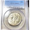 Image 1 : 1944 Walking Half Dollar PCGS - MS64