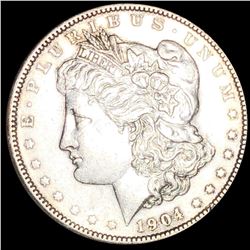 1904 Morgan Silver Dollar CLOSELY UNCIRCULATED