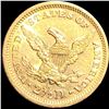 Image 2 : 1878-S $2.50 Gold Quarter Eagle CLOSELY UNC