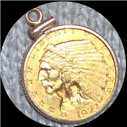 1927 $2.50 Gold Quarter Eagle UNCIRCULATED