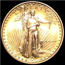 1986 $5 1/10th Oz Gold Half Eagle UNCIRCULATED