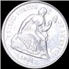 Image 1 : 1861 Seated Half Dime UNCIRCULATED