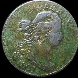1801 Draped Bust Large Cent NICELY CIRCULATED