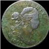 Image 1 : 1801 Draped Bust Large Cent NICELY CIRCULATED