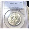 Image 1 : 1945 Walking Half Dollar PCGS - MS64