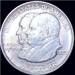 1923-S Monroe Half Dollar NEARLY UNCIRCULATED