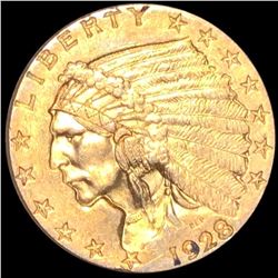 1928 $2.50 Gold Quarter Eagle UNCIRCULATED