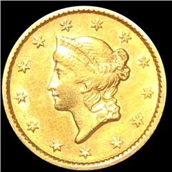 1853 Rare Gold Dollar CLOSELY UNCIRCULATED