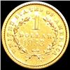 Image 2 : 1853 Rare Gold Dollar CLOSELY UNCIRCULATED