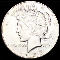 1935 Silver Peace Dollar UNCIRCULATED