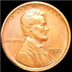 1921-S Lincoln Wheat Penny UNCIRCULATED