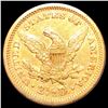 Image 2 : 1861 $2.50 Gold Quarter Eagle CLOSELY UNCIRCULATED