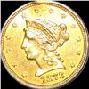 Image 1 : 1873 $2.50 Gold Quarter Eagle UNCIRCULATED