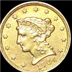 1904 $2.50 Gold Quarter Eagle UNCIRCULATED