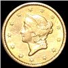 Image 1 : 1851 Rare Gold Dollar XF+/AU