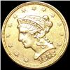 Image 1 : 1878 $2.50 Gold Quarter Eagle UNCIRCULATED