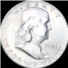 Image 1 : 1853-D Franklin Half Dollar UNCIRCULATED