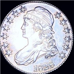 1828 Capped Bust Half Dollar CLOSELY UNCIRCULATED