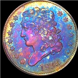 1833 Classic Head Half Cent UNCIRCULATED