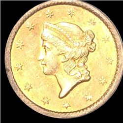1851 Rare Gold Dollar UNCIRCULATED