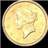 Image 1 : 1851 Rare Gold Dollar UNCIRCULATED