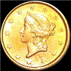 1853 Rare Gold Dollar UNCIRCULATED