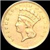 Image 1 : 1861 Rare Gold Dollar ABOUT UNCIRCULATED
