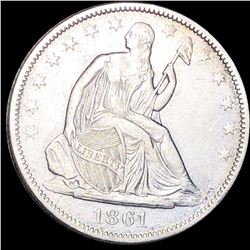 1861-O Seated Half Dollar UNCIRCULATED