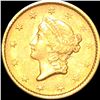 Image 1 : 1854 Rare Gold Dollar UNCIRCULATED