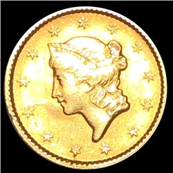 1853 Rare Gold Dollar UNCIRCULATED