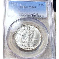 1946 Walking Half Dollar PCGS - MS64