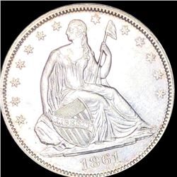 1861-O Seated Half Dollar UNCIRCULATED