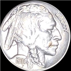 1937-D Buffalo Head Nickel LIGHTLY CIRCULATED