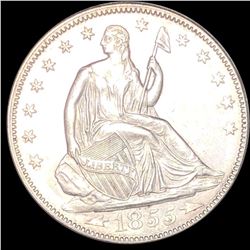 1855 Seated Liberty Half Dollar UNCIRCULATED