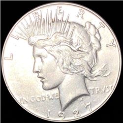 1927-S Silver Peace Dollar CLOSELY UNCIRCULATED